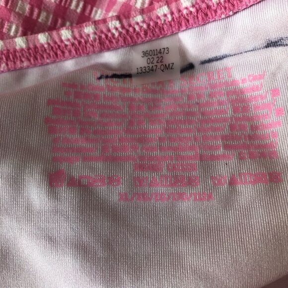 Victoria’s Secret Gingham Strappy Cutout One-Piece Swimsuit - Picture 5 of 6